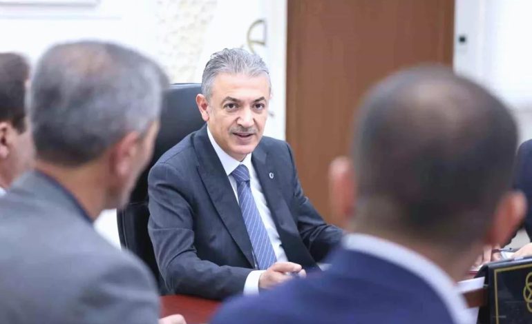 Mardin Valisi Muhtarlarla Buluştu