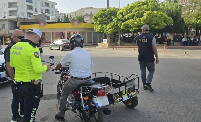 Mardin’de 1373 Motosiklet Denetlendi