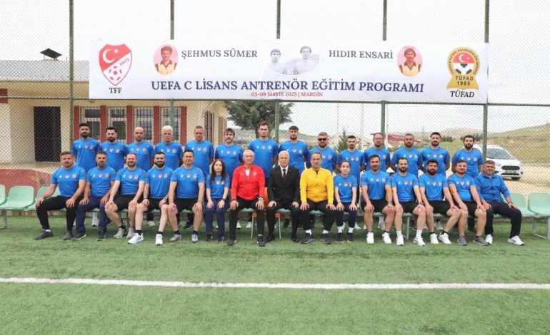 Mardin’de UEFA C Lisans Kursu Başladı