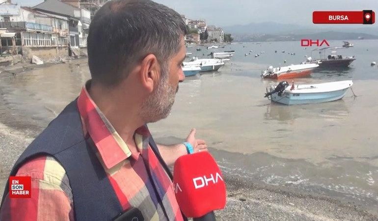 Marmara’nın turistik körfezi müsilajla kaplandı