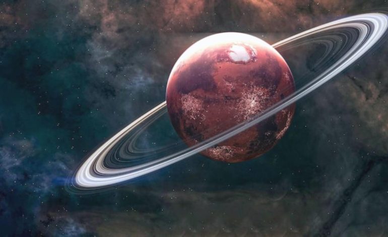 Mars’ın bir zamanlar Satürn benzeri halkaları vardı