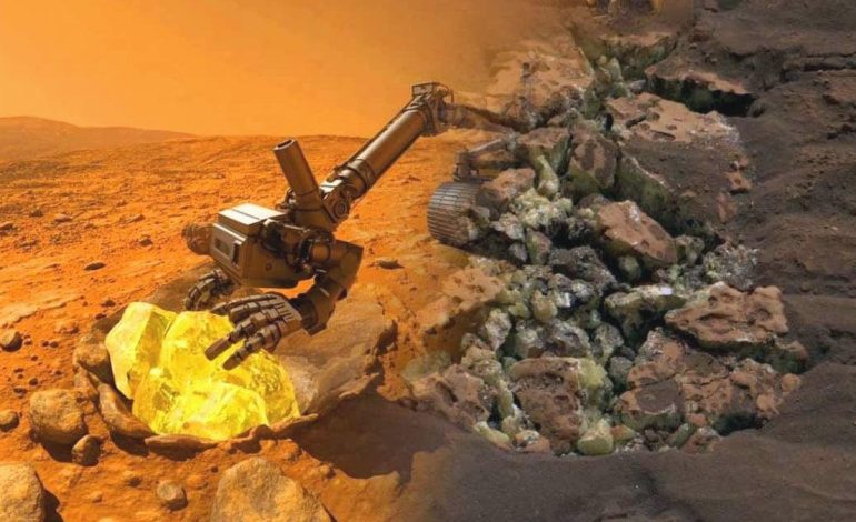 Mars’ta beklenmedik keşif: Kayadan fışkıran sarı kristaller gizemli tarihe ışık tutacak
