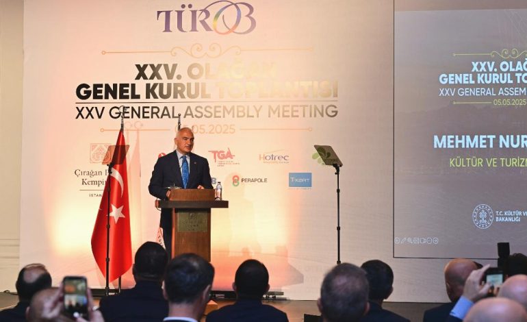 Mehmet Nuri Ersoy: Temel amacımız, turizmi 81 ile ve yılın 12 ayına yaymak