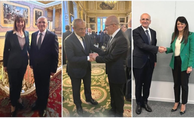 Mehmet Şimşek’ten Londra’da ikili görüşme trafiği