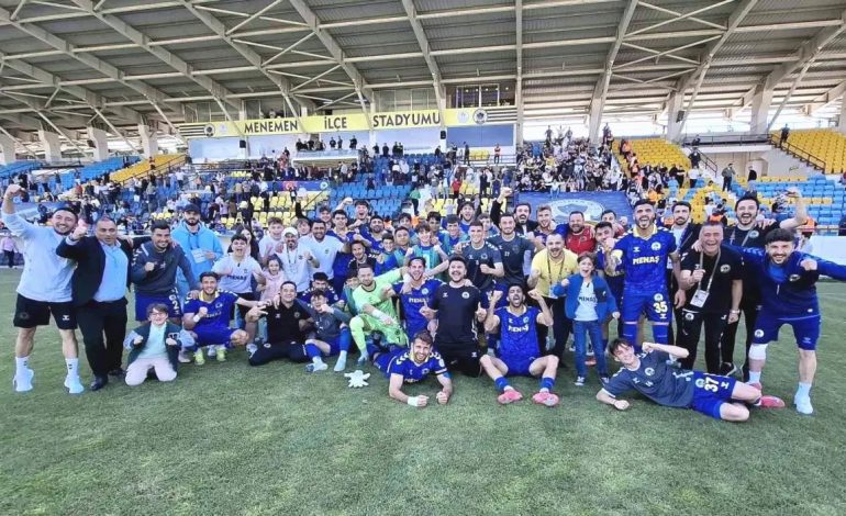 Menemen FK, Vanspor ile Play-Off için Hazırlanıyor