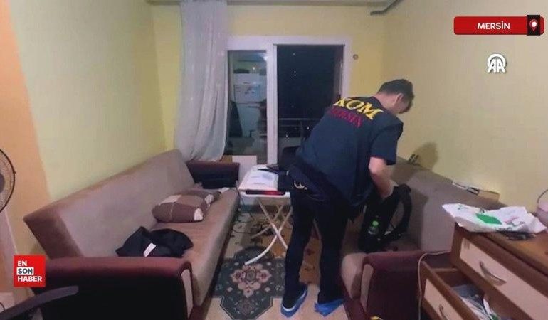 Mersin merkezli 5 ilde düzenlenen FETÖ operasyonunda 11 şüpheli yakalandı