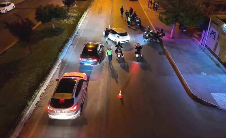 Mersin’de Motosiklet Denetimi: 1.645 Araç Men Edildi