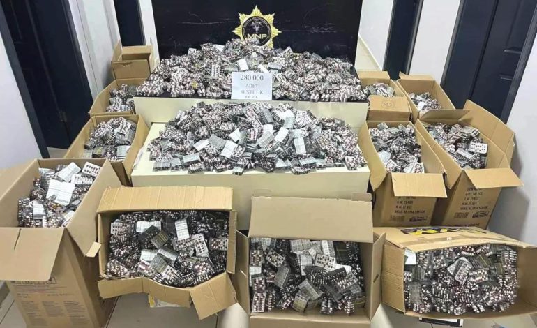 Mersin’de Uyuşturucu Operasyonu