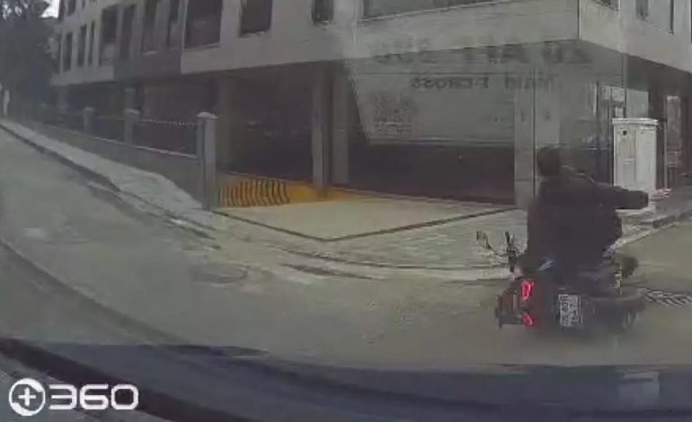 Merzifon’da Motosiklet ve Otomobil Çarpıştı: 1 Yaralı