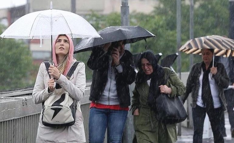 Meteoroloji açıkladı: 8 şehre sağanak uyarısı yapıldı