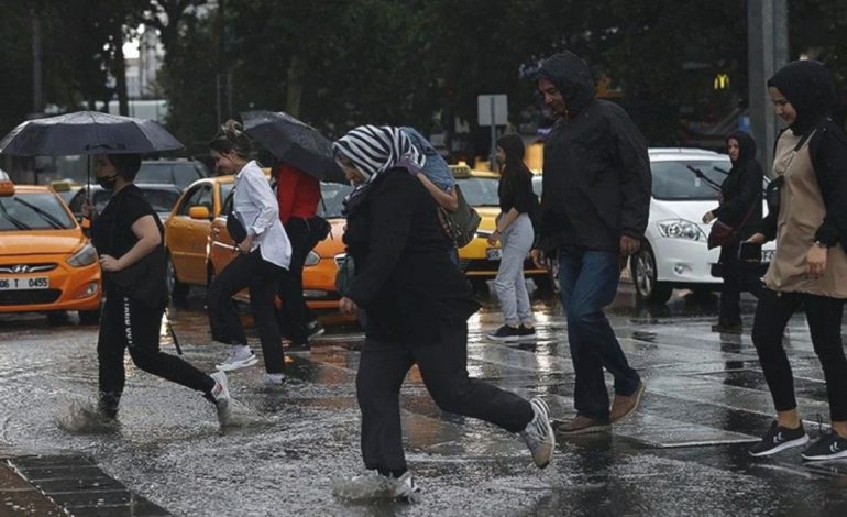 Meteoroloji’den çok sayıda ile sarı kodlu yağış uyarısı