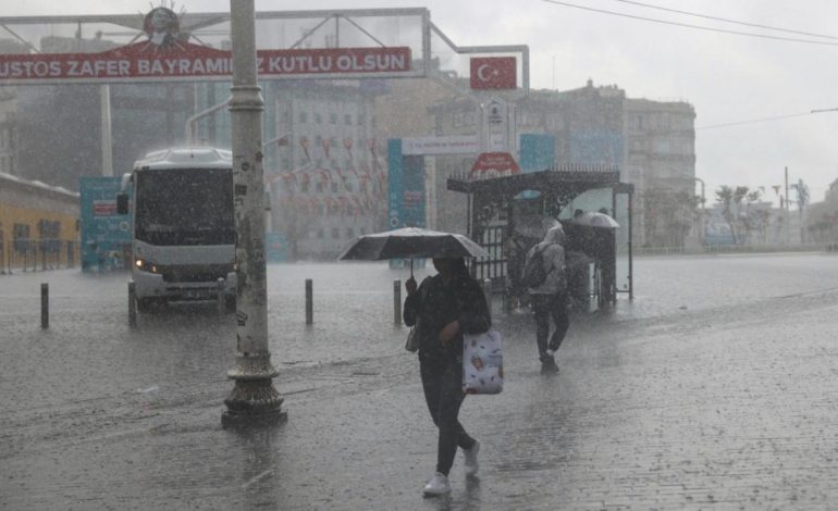 Meteoroloji’den flaş uyarı: 8 Mayıs’ta sağanak, kuvvetli rüzgar ve çamur yağışı geliyor