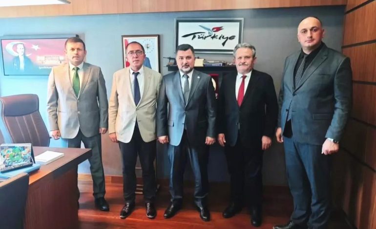 MHP Düzce İl Başkanı ve Belediye Başkanları Ankara’da Ziyaretler Gerçekleştirdi