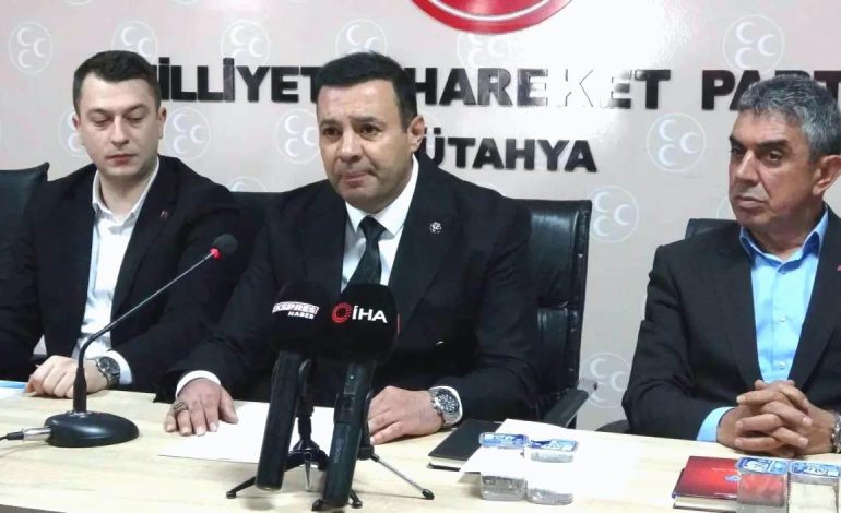 MHP Kütahya İl Başkanı’ndan CHP’li Başkan Eyüp Kahveci’ye Sert Eleştiriler