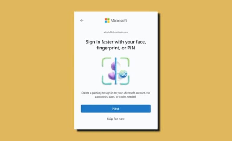 Microsoft parolaları kaldırıyor: Şifresiz oturum açma devri başladı