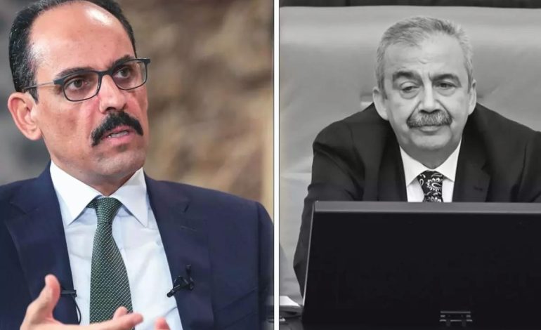 MİT Başkanı İbrahim Kalın’dan Önder için taziye mesajı: Bir güzel insanı kaybettik