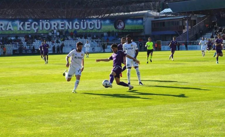 MKE Ankaragücü, Keçiörengücü’nü 3-2 Yendi