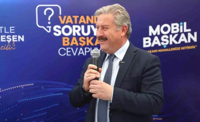Mobil Başkan Uygulaması ile Esentepe Mahallesinde Vatandaşlarla Buluşma
