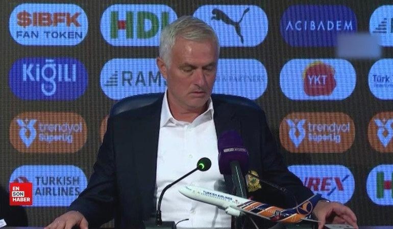 Mourinho’dan Fenerbahçe sorusuna kaçamak yanıt: Bu soruyu anlamadım