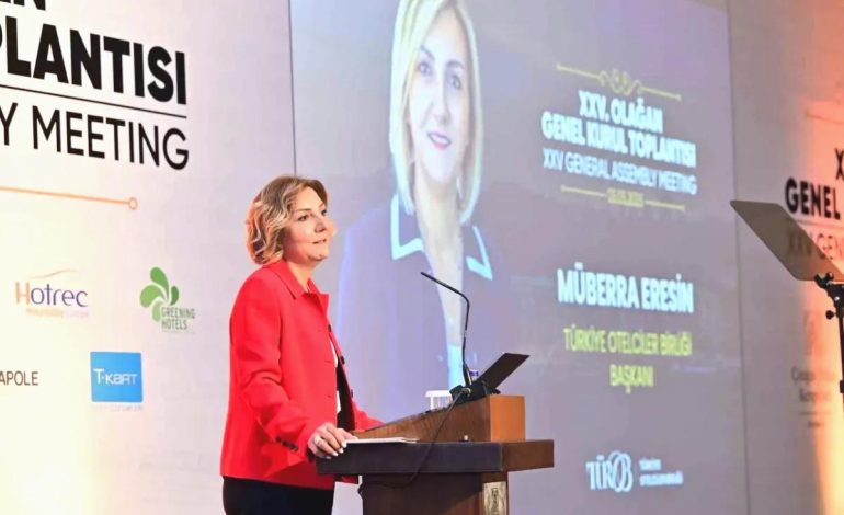 Müberra Eresin Üçüncü Kez TÜROB Başkanı