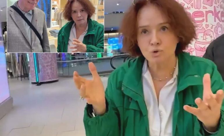 Müjde Ar sinirden çıldırdı, muhabirlerle tartıştı