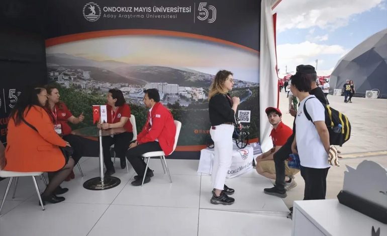 OMÜ TEKNOFEST 2025’te Ziyaretçileri Ağırlıyor