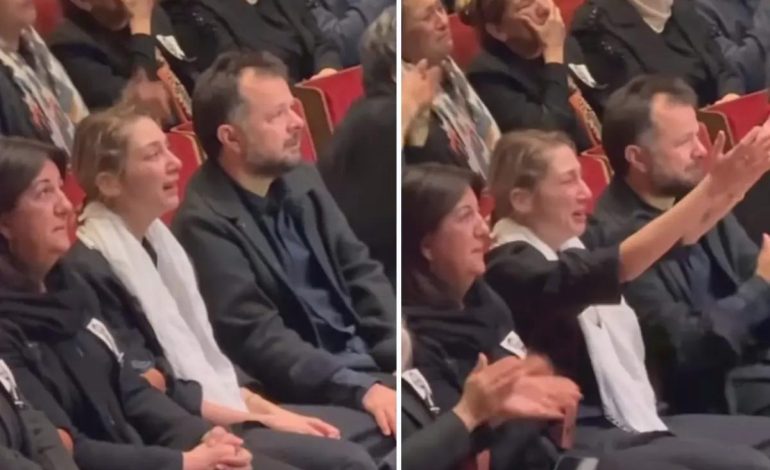 Önder’in kızı ekranda babasını görünce gözyaşlarına boğuldu