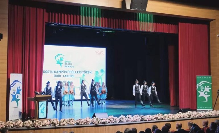 Ondokuz Mayıs Üniversitesine “Spor Dostu Kampüs” ünvanı