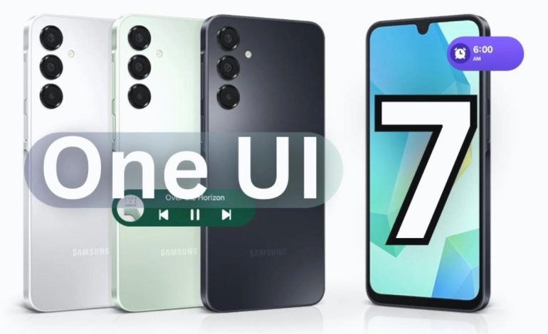 One UI 7 bütçe dostu Samsung modelleri için yayınlandı