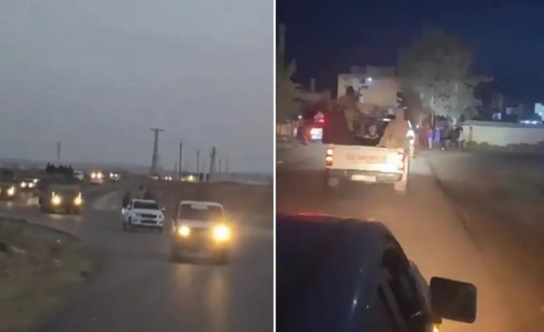 Ordu büyük konvoyla yola çıktı! Suriye’de Dürzi gruplarla çatışmalar sürüyor