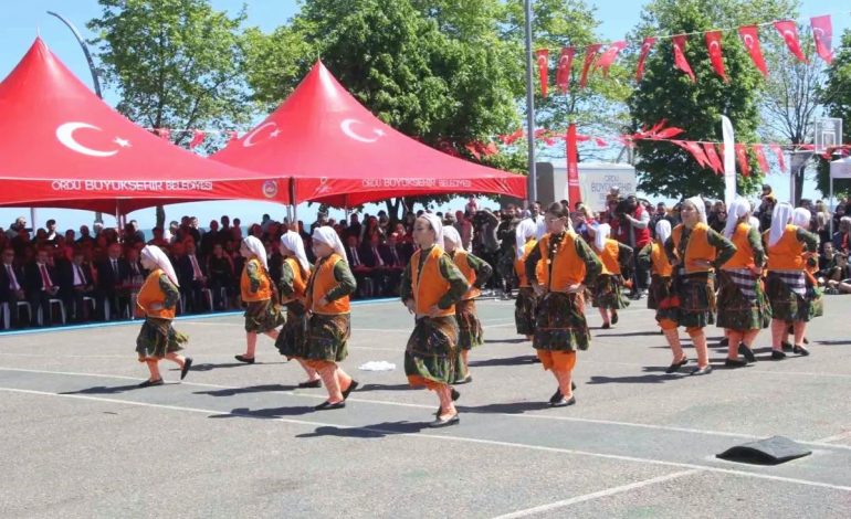 Ordu’da 19 Mayıs Kutlamaları Coşkuyla Gerçekleşti