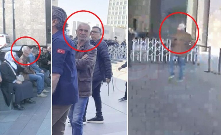 Özel’e saldıran Selçuk Tengioğlu canlı yayın kamerasına takılmış! Adım adım takip edip arkasında beklemiş…