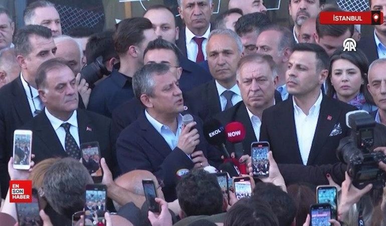 Özgür Özel darp raporu almadan programına devam ettiğini belirtti