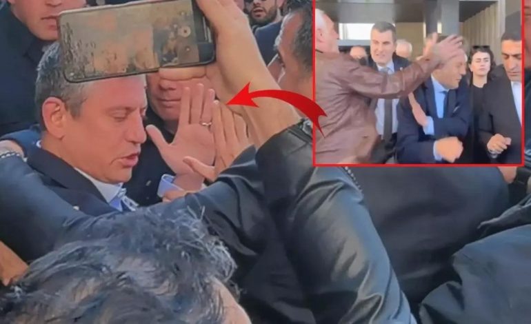 Özgür Özel’e kim saldırdı? Saldırgan tutuklandı mı? Saldırı anı kamerada!