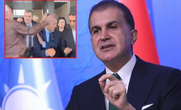 Özgür Özel’e yumruklu saldırıya AK Parti’den ilk tepki