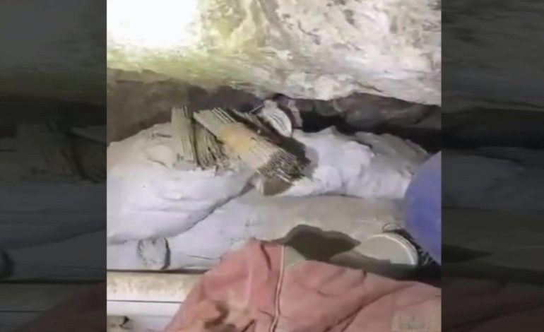 Pençe-Kilit bölgesinde tespit edilen mağarada silah ve mühimmat ele geçirildi