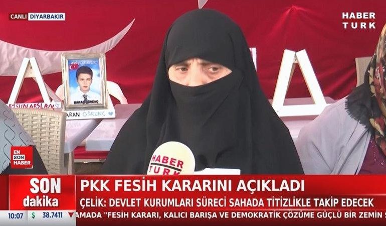PKK kendisini feshetti: Diyarbakır annelerinden ilk sözler