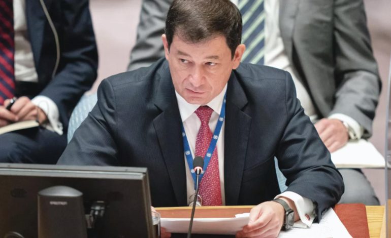 Polyanskiy: Rusya’nın BM’de ABD ile Ukrayna konusunda ayrı bir diyalog kanalı yok