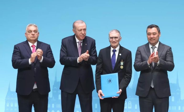 Prof. Dr. Aziz Sancar’a ‘Ali Şir Nevai Uluslararası Ödülü’ takdim edildi