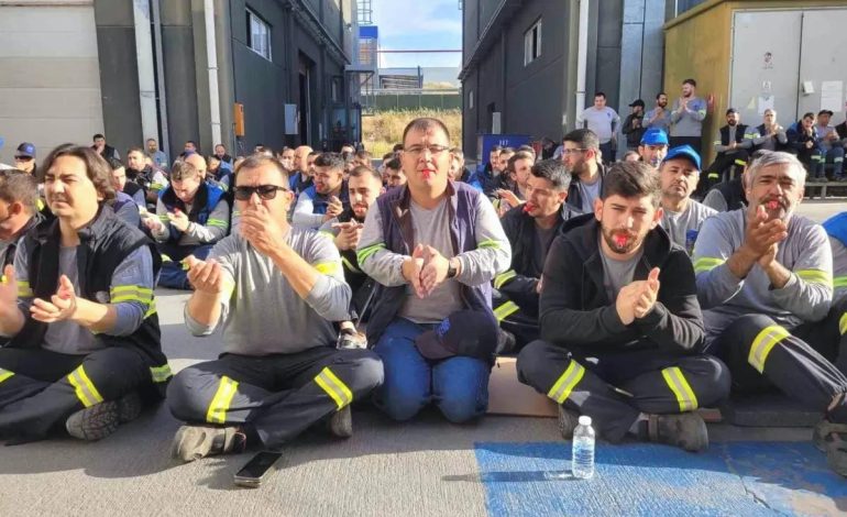 Ravago İşçileri Eylemde