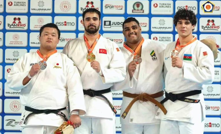 Recep Ergin Avrupa Judo Şampiyonu Oldu