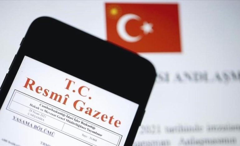 Resmi Gazete’de bugün (20.05.2025)