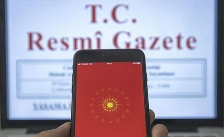 Resmi Gazete’de bugün (8.05.2025)