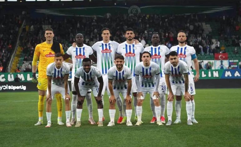 Rizespor ve Göztepe 2-2 Beraberliğinde İlk Yarısı