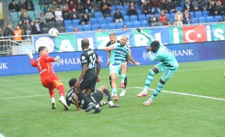 Rizespor’dan kritik galibiyet