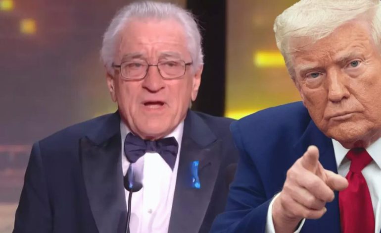 Robert De Niro, Cannes’da Donald Trump’ı sanatın düşmanı ilan etti