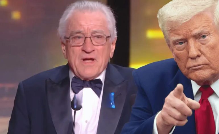 Robert De Niro, Cannes’da Donald Trump’ı sanatın düşmanı ilan etti