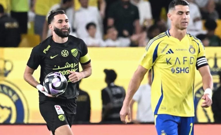 Ronaldolu Al Nassr, Benzemalı Al İttihad’a 2-0’dan kaybetti