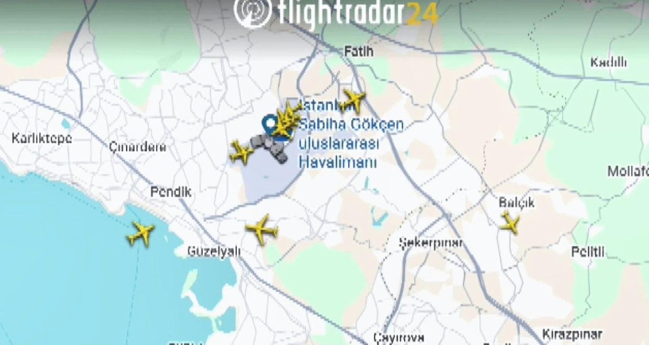 Sabiha Gökçen’de ördek alarmı