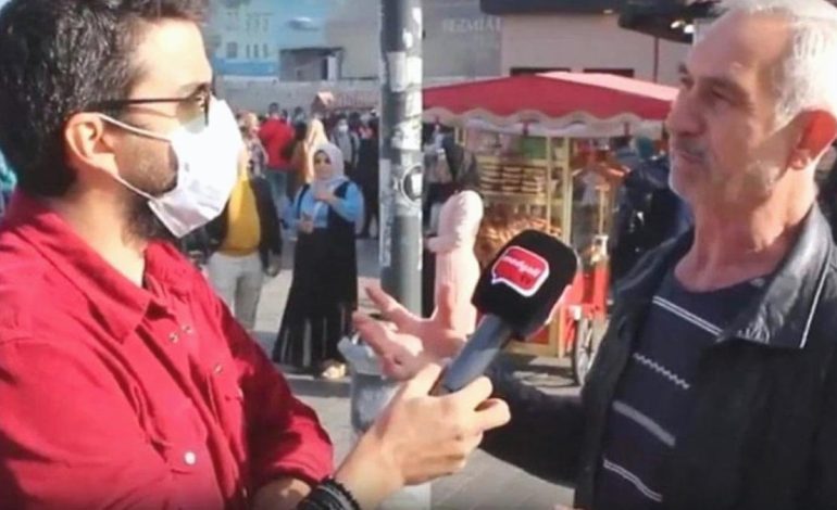 Saldırgan arşivdeki sokak röportajında çıktı: Derin devleti savundu
